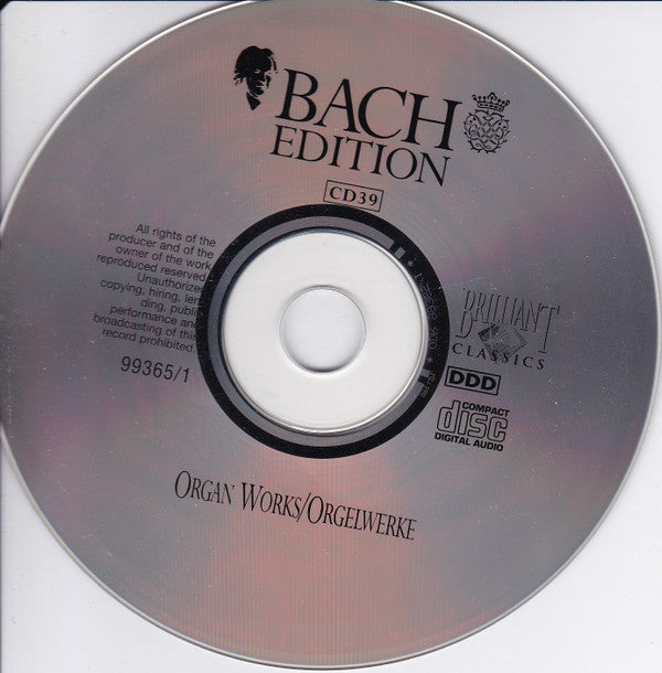 Johann Sebastian Bach : Organ Works Vol. I / Orgelwerke Vol. I (8xCD + Box, Comp)