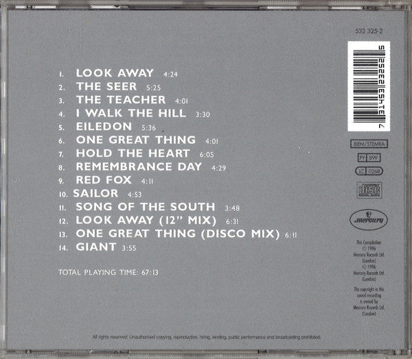 Big Country : The Seer (CD, Album, RM, RP, PMD)