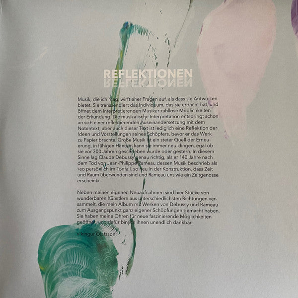 Víkingur Ólafsson : Reflections  (2xLP, Album, Comp, Ltd, Cry)