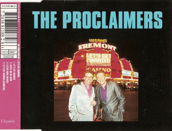 The Proclaimers : Let's Get Married (CD, Maxi)