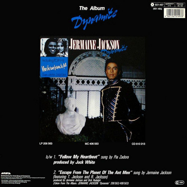 Jermaine Jackson & Pia Zadora : When The Rain Begins To Fall (12", Maxi, M/Print)