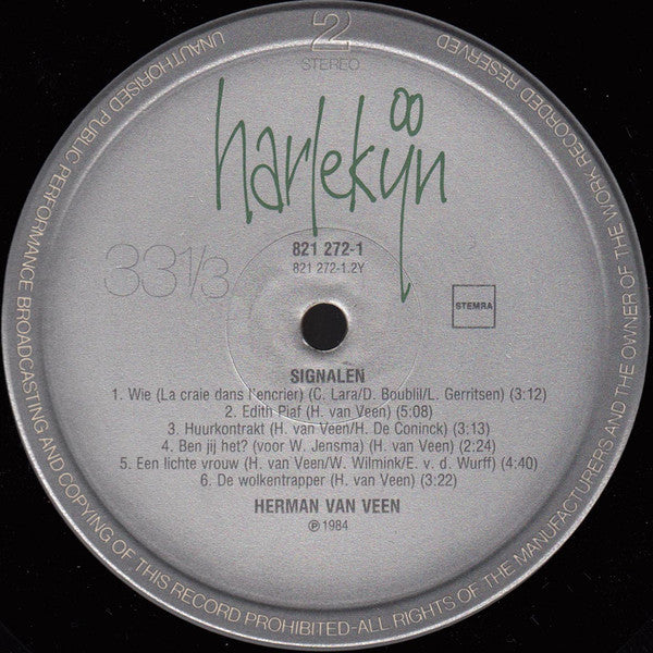 Herman van Veen : Signalen (LP, Album)