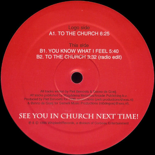 Two Disciples : To The Church (12")