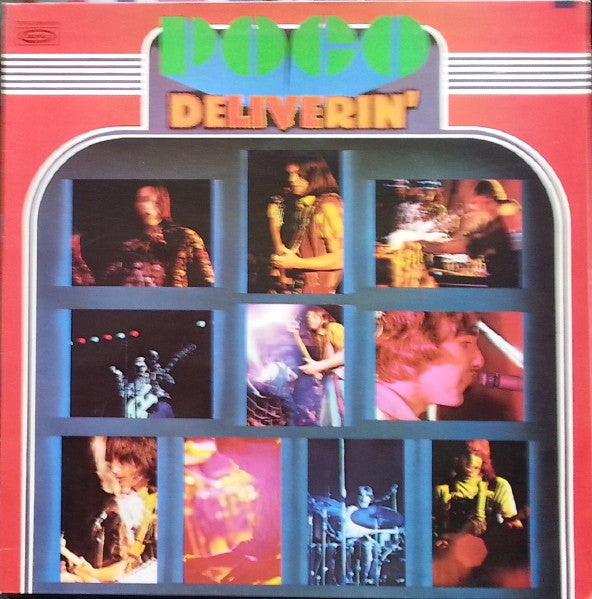 Poco (3) : Deliverin' (LP, Album, Gat)