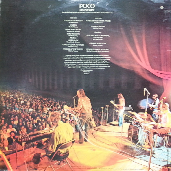 Poco (3) : Deliverin' (LP, Album, Gat)