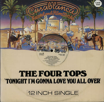 Four Tops : Tonight I'm Gonna Love You All Over (12")