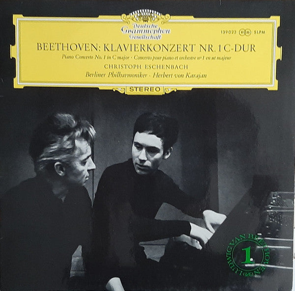 Ludwig van Beethoven – Christoph Eschenbach - Berliner Philharmoniker · Herbert von Karajan : Klavierkonzert Nr. 1 C-dur (LP, RP)