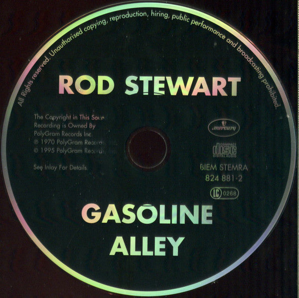 Rod Stewart : Gasoline Alley (CD, Album, RE, RM, PMD)