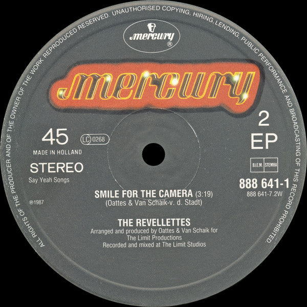 The Revellettes : This Strange Effect (12", EP)