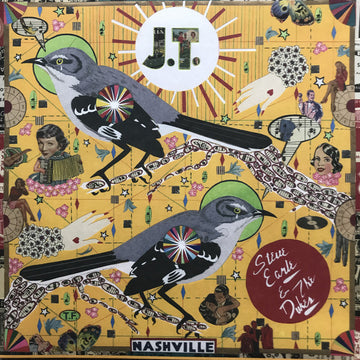 Steve Earle & The Dukes : J.T.  (LP, Album, Ltd, Red)