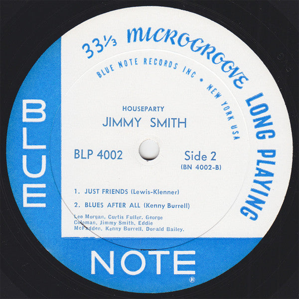 Jimmy Smith : House Party (LP, Album, Mono)