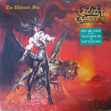 Ozzy Osbourne : The Ultimate Sin (LP, Album)