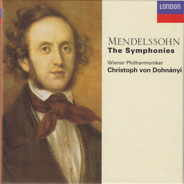 Mendelssohn*, Christoph von Dohnányi, Wiener Philharmoniker : The Symphonies (3xCD, Comp, RE + Box)