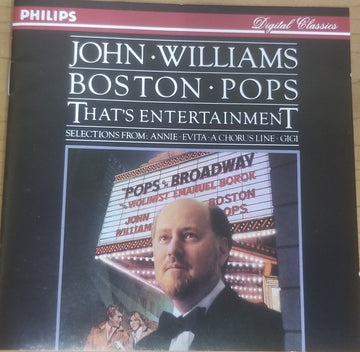 John Williams (4) - Boston Pops Orchestra : That's Entertainment / Pops On Broadway (CD, Club, RE)