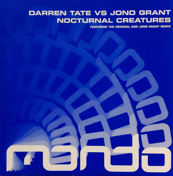 Darren Tate Vs Jono Grant : Nocturnal Creatures (12")