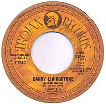 Dandy Livingstone : Suzanne, Beware Of The Devil (7", Single)