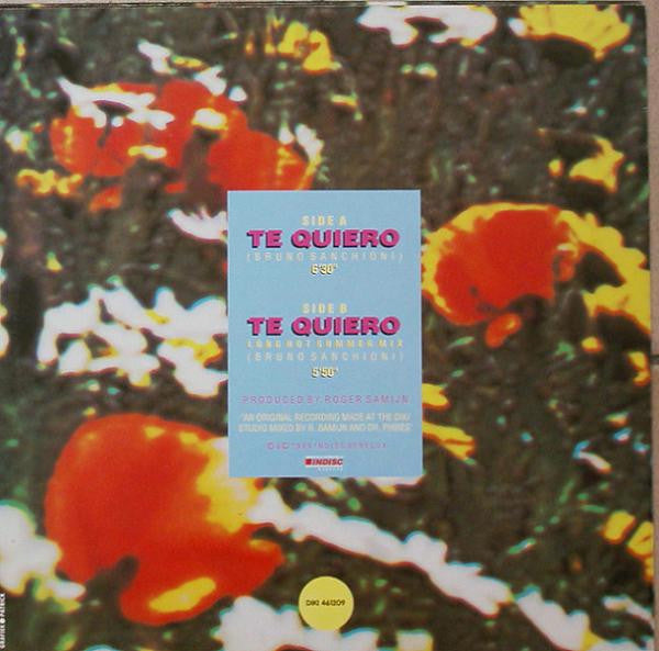 Pedro Ramon : Te Quiero - Long Hot Summer Mix (12")