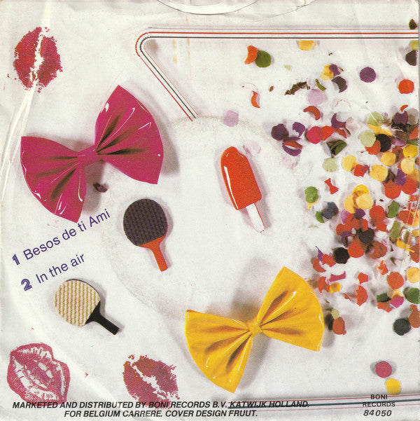 Blanc De Blanc : Besos De Ti Ami (7", Single)