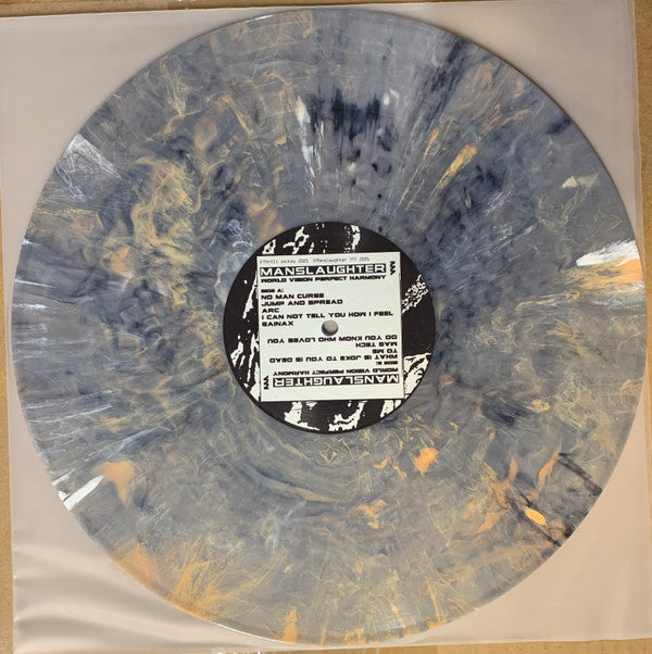 Manslaughter 777 : World Vision Perfect Harmony (LP, Album, Ltd, Pea)