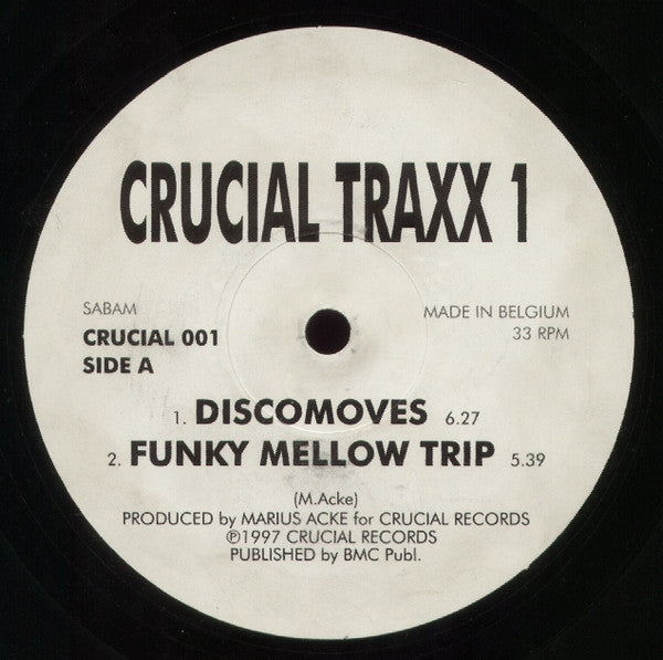 Marius Acke : Crucial Traxx 1 (12")