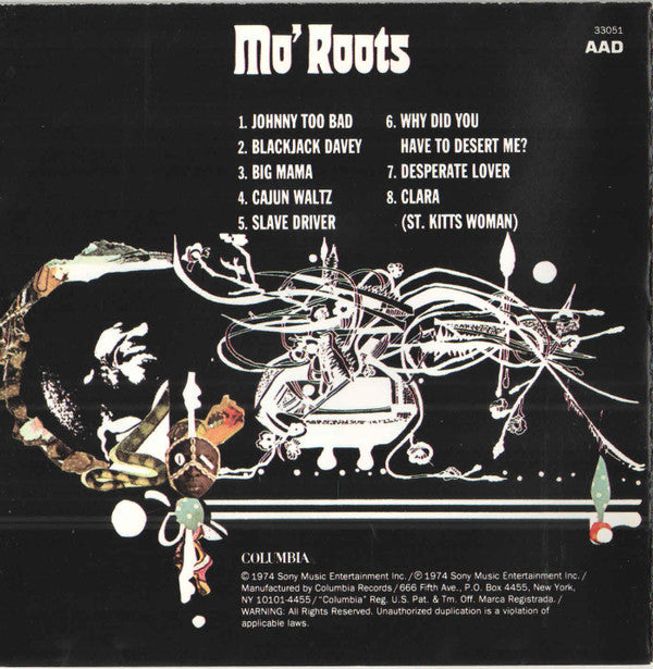 Taj Mahal : Mo' Roots (CD, Album, RE)