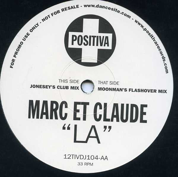 Marc Et Claude : La (12", Promo)