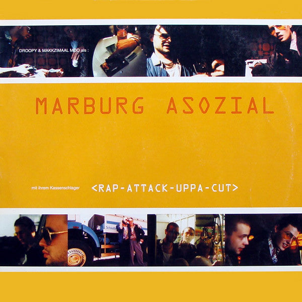 Marburg Asozial : Rap-Attack-Uppa-Cut (12", Maxi)