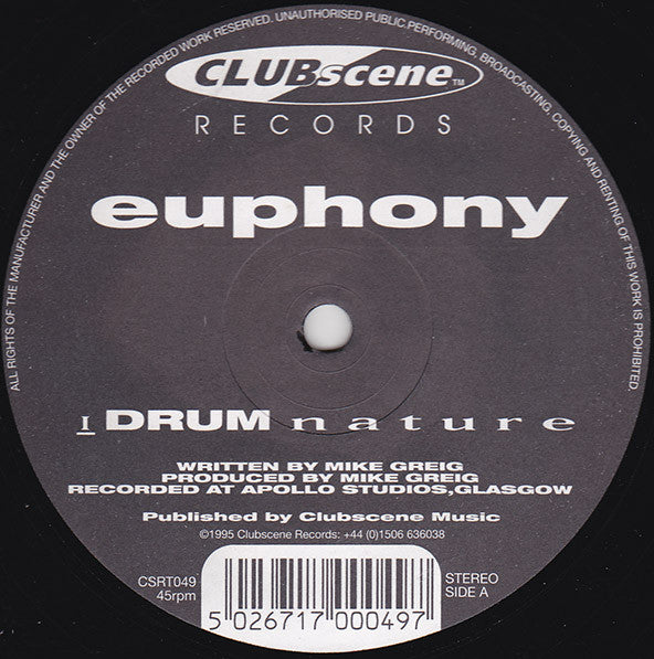 Euphony : Drum Nature (12")