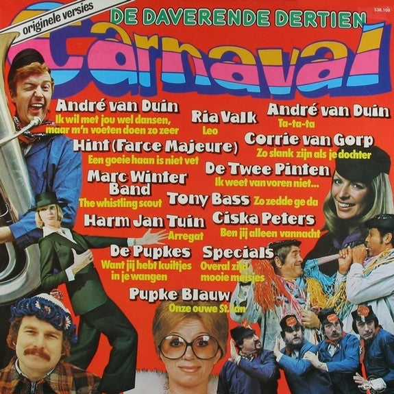 Various : De Daverende Dertien Carnaval (LP, Comp)