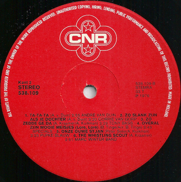 Various : De Daverende Dertien Carnaval (LP, Comp)