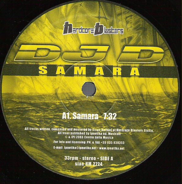 DJ D : Samara (12")