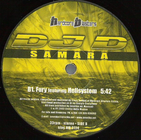DJ D : Samara (12")