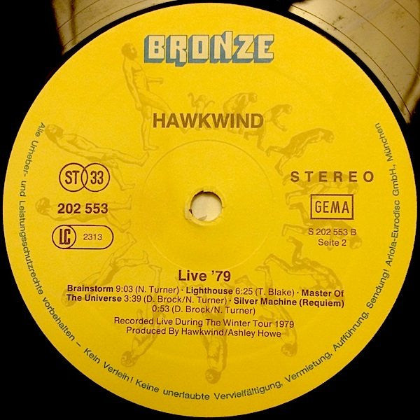 Hawkwind : Live Seventy Nine (LP, Album)