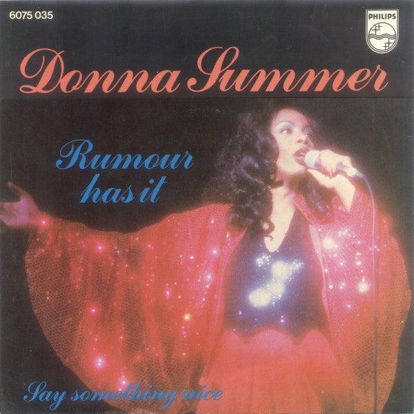 Donna Summer : Rumour Has It (7", Single)