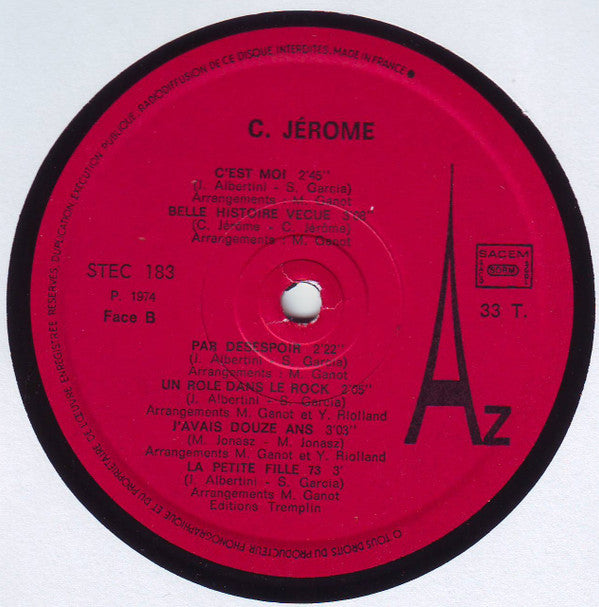 C. Jérôme : Baby Boy... (LP, Album)