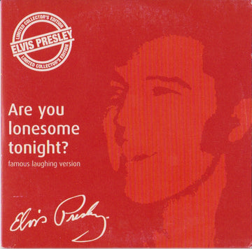 Elvis Presley : Are You Lonesome Tonight? (Famous Laughing Version) (CD, Ltd, Promo)