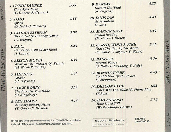 Various : Time After Time (CD, Comp)