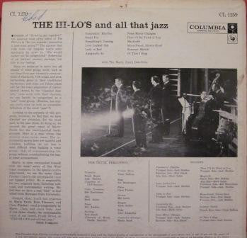 The Hi-Lo's With The Marty Paich Dek-Tette : And All That Jazz (LP, Album)