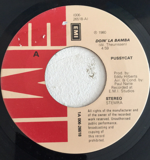 Pussycat (2) : Doin' La Bamba  (7", Single)