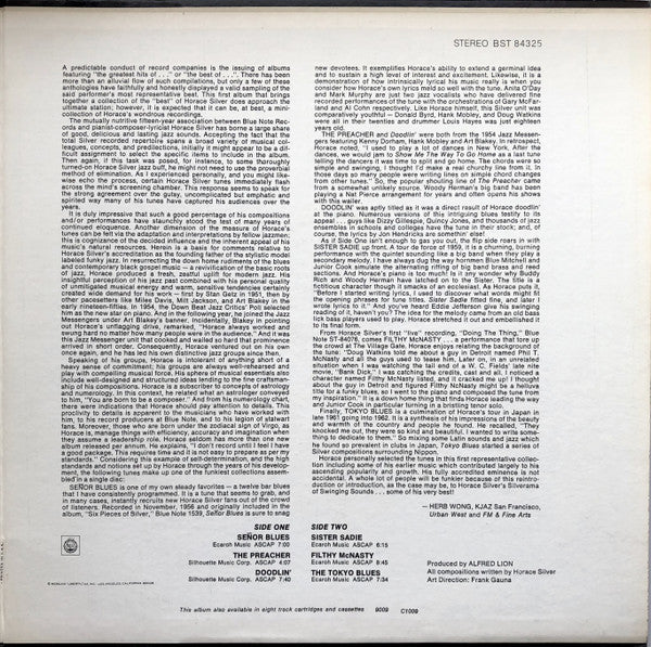 Horace Silver :  The Best Of Horace Silver (LP, Comp, Gat)