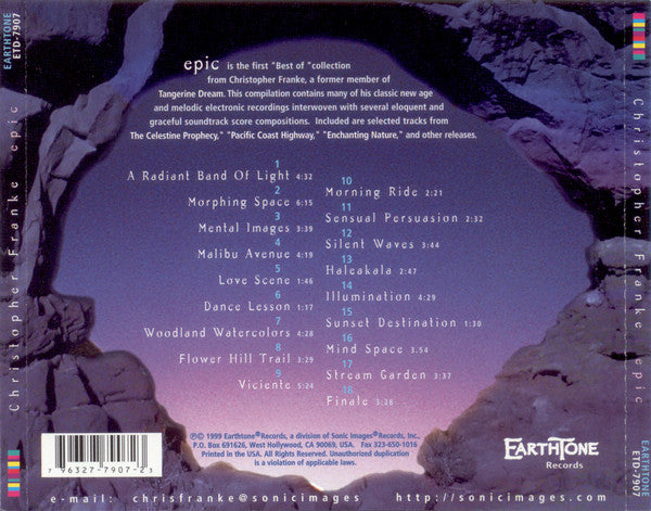 Christopher Franke : Epic (CD, Comp)