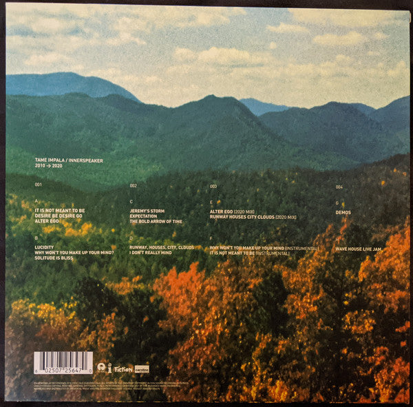 Tame Impala : Innerspeaker (2010 ➝ 2020) (4xLP, Album, RE, S/Edition, 10 )
