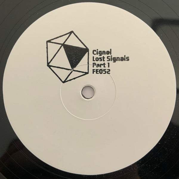 Cignol : Lost Signals Part 1 (10", EP, Ltd, W/Lbl)