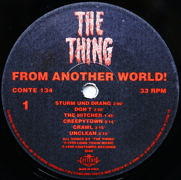 The Thing (3) : From Another World (LP, Album)