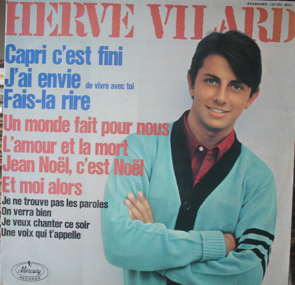 Hervé Vilard : Capri C'est Fini (LP, Album, Mono, Bla)