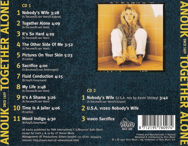 Anouk : Together Alone (2xCD, Album, Ltd)