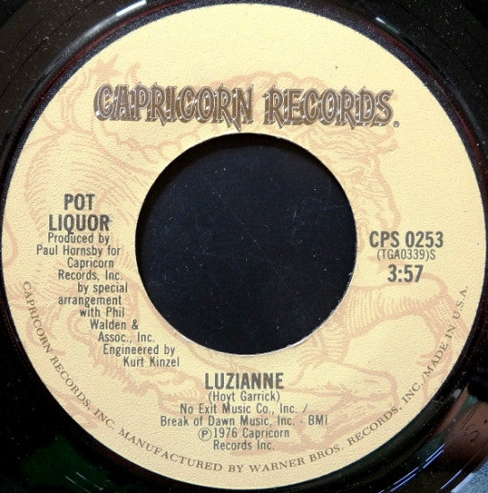 Pot Liquor* : New York City You Ain't (7", Single)