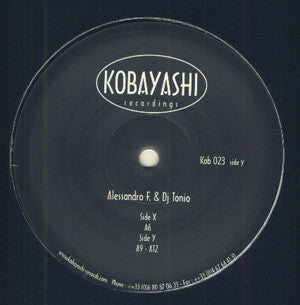 Alessandro F. & DJ Tonio : A6 (12")