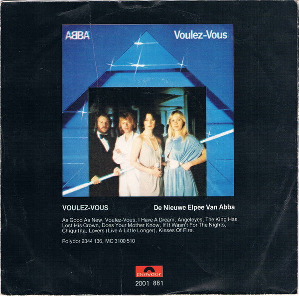 ABBA : Does Your Mother Know / Kisses Of Fire (7", Single)