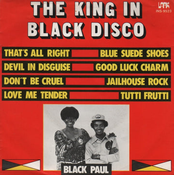 Black Paul : The King In Black Disco (7", Single)